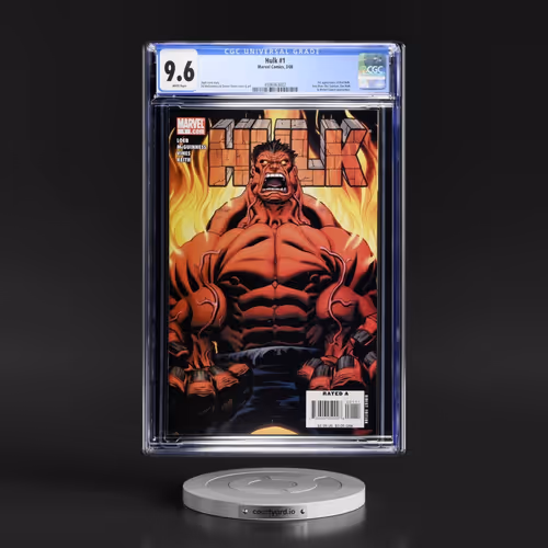 Hulk #1 CGC 9.6 White Pages (Marvel Comics, 3/08)