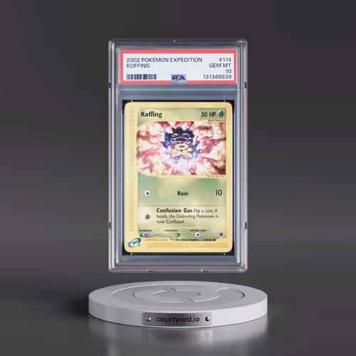 2002 Pokémon Expedition #114 Koffing (PSA 10 GEM MINT)