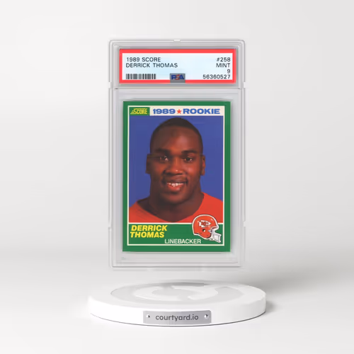 1989 Score #258 Derrick Thomas (PSA 9 MINT)