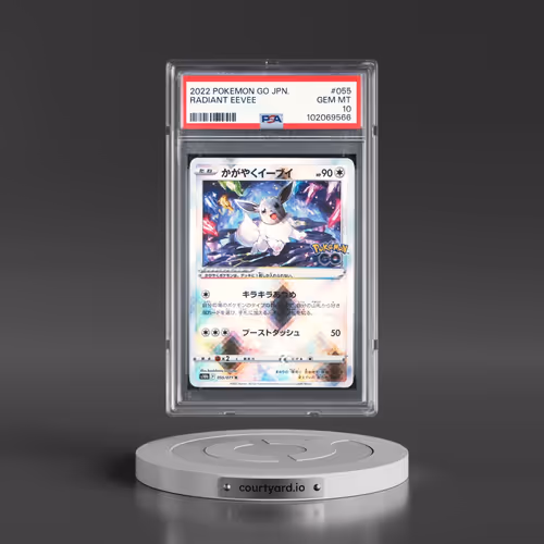 2022 Pokémon Go #055 Radiant Eevee - Holo (PSA 10 GEM MINT)