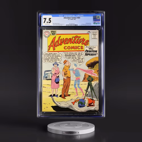 Adventure Comics #283 CGC 7.5 Off-white Pages (DC Comics, 4/61)