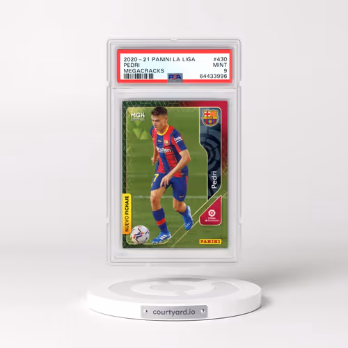 2020 Panini La Liga Megacracks #430 Pedri (PSA 9 MINT)