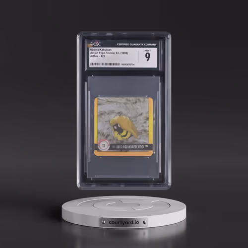 1999 Action Flipz Premier Edition (Artbox) - English #22 Kabuto/Kabutops (CGC 9 MINT)
