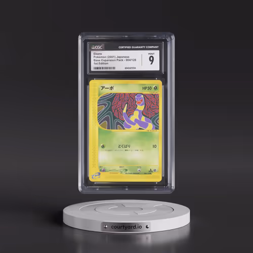 2001 Base Expansion Pack #004/128 Ekans - 1st Edition (CGC 9 MINT)