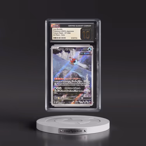 2023 Pokémon Sv4m-Future Flash #071 Iron Bundle - Art Rare (CGC 10 PRISTINE)