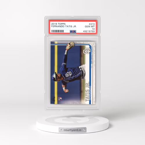2019 Topps #410 Fernando Tatis Jr. (PSA 10 GEM MINT)