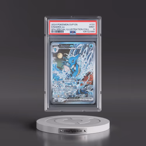 2024 Pokémon Svp EN-SV Black Star Promo #131 Kingdra EX - Holo Shrouded Fable Special Illustration C