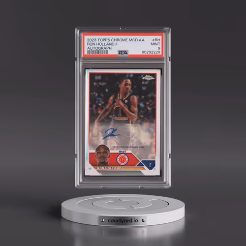 2023 Topps Chrome Mcdonald's All-American Autographs #RH Ron Holland II (PSA 9 MINT)