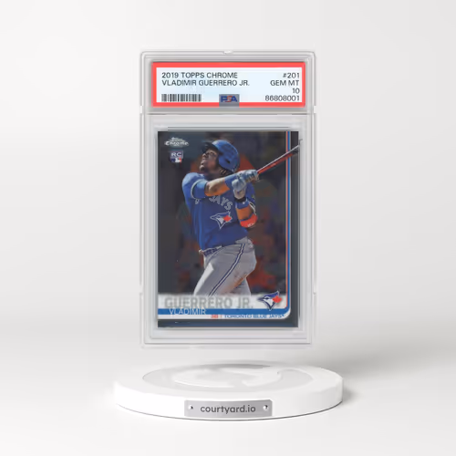 2019 Topps Chrome #201 Vladimir Guerrero Jr. (PSA 10 GEM MINT)