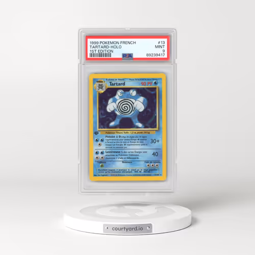 1999 Pokémon #13 Tartard - 1st Edition Holo (PSA 9 MINT)
