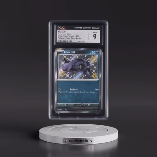 2023 Black Star Promos - Scarlet & Violet SVP EN #071 Maschiff - Paldean Fates Tech Sticker/ 3-pk. B