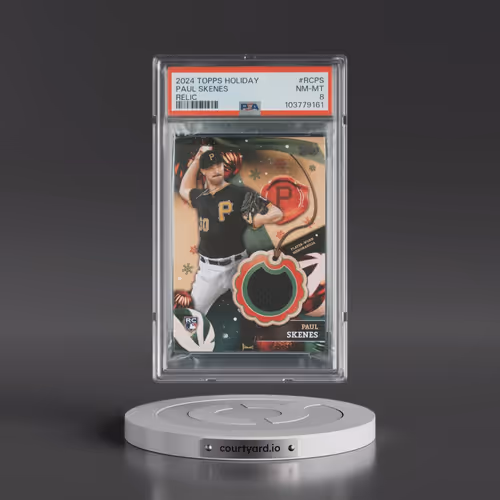 2024 Topps Holiday Relics #RCPS Paul Skenes (PSA 8 NM-MT)