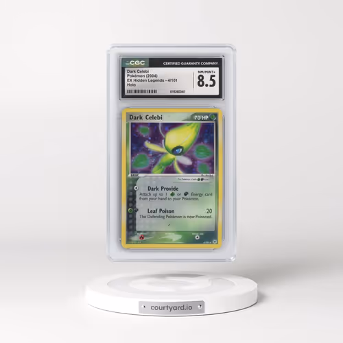 2004 EX Hidden Legends #4/101 Dark Celebi - Holo (CGC 8.5 NM-MT+)
