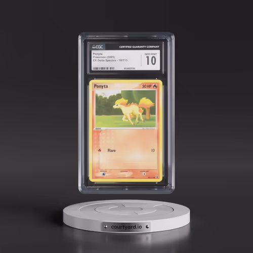 2005 EX Delta Species #78/113 Ponyta (CGC 10 GEM MINT)