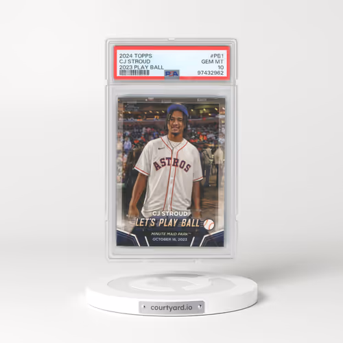 2024 Topps 2023 Play Ball #PB1 CJ Stroud (PSA 10 GEM MINT)