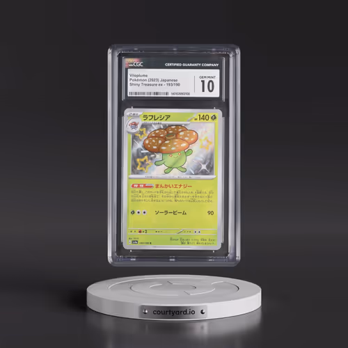 2023 Shiny Treasure ex #193/190 Vileplume - Shiny Rare Holo (CGC 10 GEM MINT)