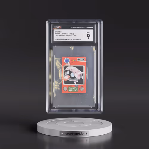 1997 Chip Shooter Series 2 (Rectangular Cards) #090 Shellder (CGC 9 MINT)