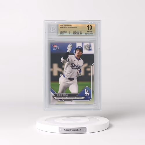 2025 Topps Now #5 Shohei Ohtani (BGS 10 PRISTINE)