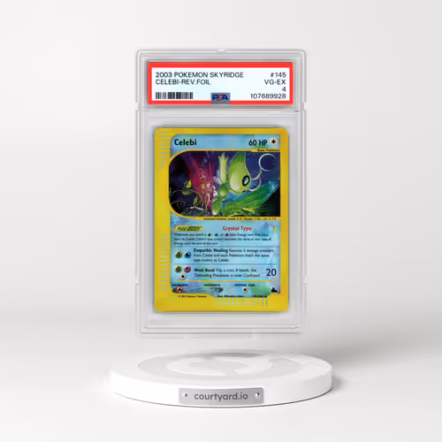 2003 Pokémon Skyridge #145 Celebi - Reverse Foil (PSA 4 VG-EX)