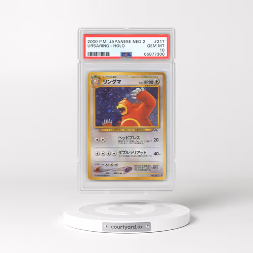 2000 Pokémon Neo 2 #217 Ursaring - Holo (PSA 10 GEM MINT)