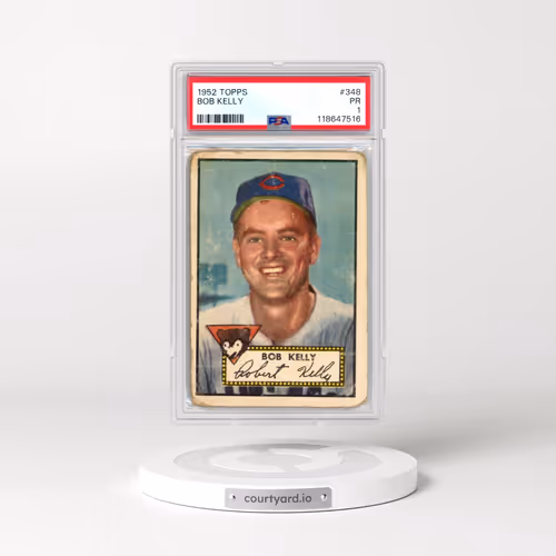 1952 Topps #348 Bob Kelly (PSA 1 PR)