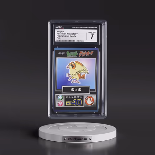 1997 Promotional Cards (1997 Type.HP.Hand Symbol) Pidgey - Foil (CGC 7 NM)