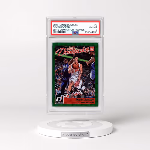 2015 Panini Donruss Elite Dominator #3 Devin Booker - Rookies (PSA 8 NM-MT)