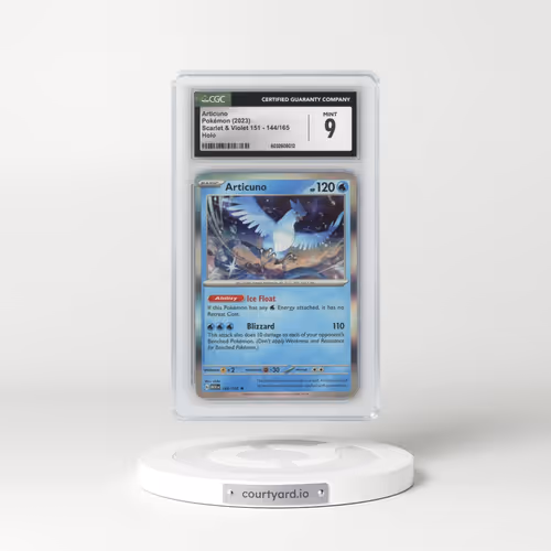 2023 Scarlet & Violet 151 - MEW EN #144/165 Articuno - Holo (CGC 9 MINT)
