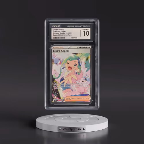 2024 Surging Sparks - SSP EN #246/191 Lisia's Appeal - Special Illustration Rare (CGC 10 GEM MINT)