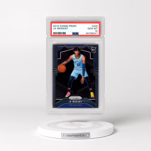 2019 Panini Prizm #249 Ja Morant (PSA 10 GEM MINT)