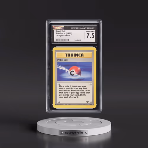 1999 Jungle #64/64 Poké Ball (CGC 7.5 NM+)