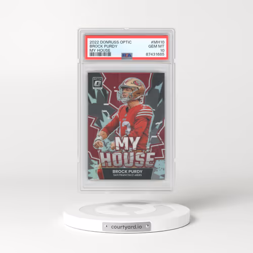 2022 Panini Donruss Optic My House #MH10 Brock Purdy (PSA 10 GEM MINT)