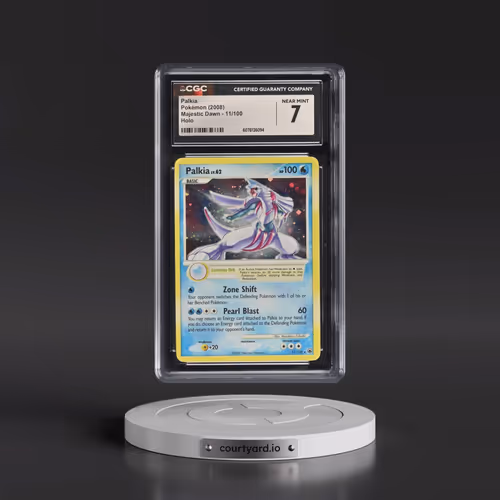 2008 Pokémon Diamond & Pearl Majestic Dawn #11 Palkia - Holo (CGC 7 NM)