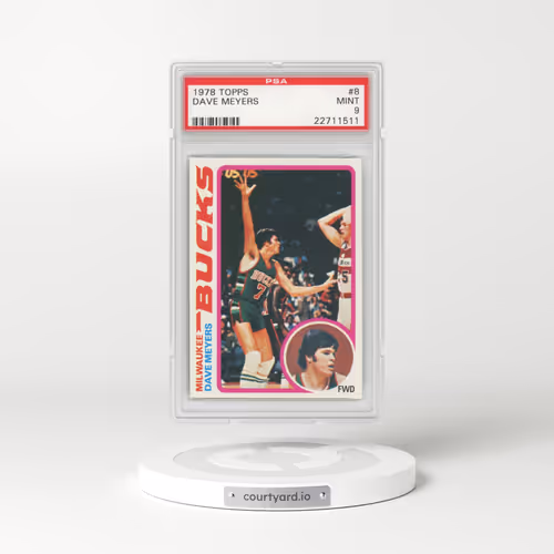 1978 Topps #8 Dave Meyers (PSA 9 MINT)