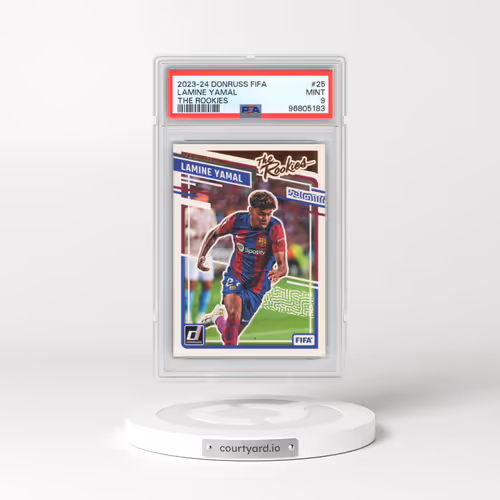 2023-24 Panini Donruss FIFA the Rookies #25 Lamine Yamal (PSA 9 MINT)