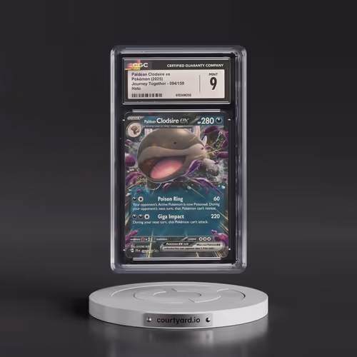 2025 Journey Together - JTG EN #094/159 Paldean Clodsire ex - Holo (CGC 9 MINT)