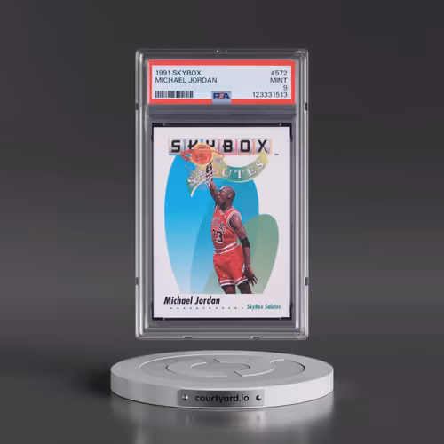 1991 Skybox #572 Michael Jordan (PSA 9 MINT)