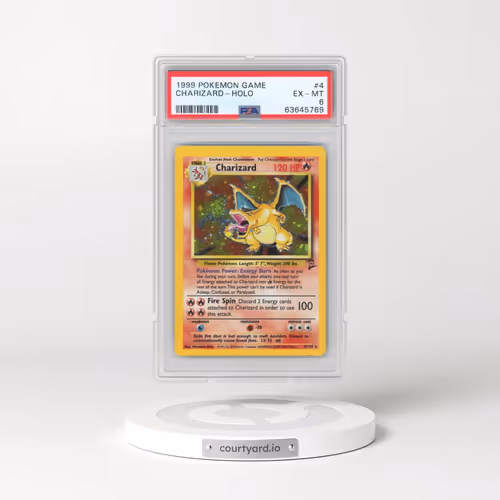 1999 Pokémon Game #4 Charizard - Holo (PSA 6 EX-MT)