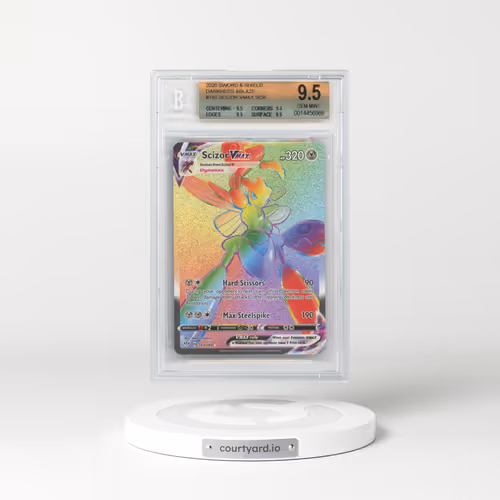 2020 Darkness Ablaze #193 Scizor VMAX - Holo Secret (BGS 9.5 GEM MINT)