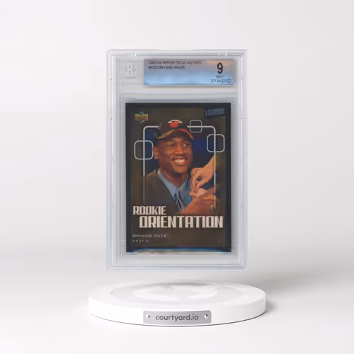 2003 Upper Deck Victory #105 Dwyane Wade (BGS 9 MINT)