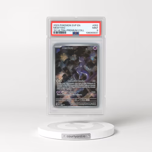 2023 Pokémon Svp EN-SV Black Star Promo #052 Mewtwo - 151 Ultra-Premium Collection (PSA 9 MINT)