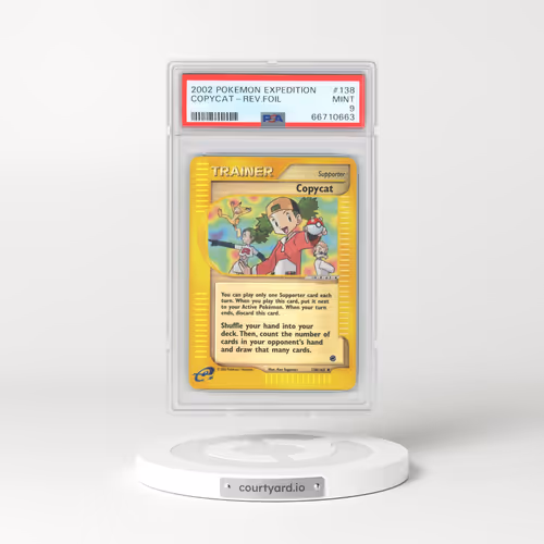 2002 Pokémon Expedition #138 Copycat - Reverse Foil (PSA 9 MINT)