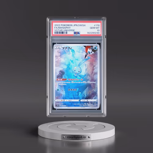 2022 Pokémon Sword & Shield Vstar Universe #178 Manaphy - Full Art (PSA 10 GEM MINT)