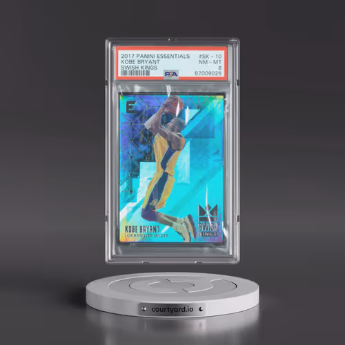 2017 Panini Essentials Swish Kings #SK-10 Kobe Bryant (PSA 8 NM-MT)