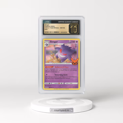 2023 Trick or Trade BOOster (2023) #066/196 Gengar - Holo (CGC 10 PRISTINE)