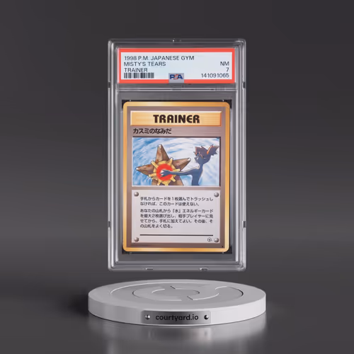 1998 Pokémon Gym Misty's Tears - Trainer (PSA 7 NM)