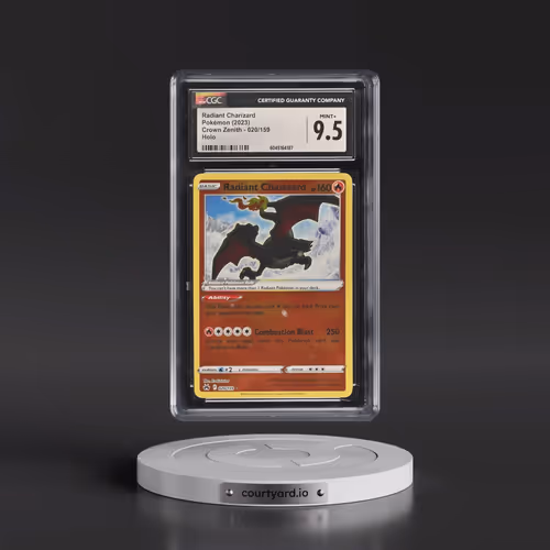 2023 Crown Zenith #020/159 Radiant Charizard - Holo (CGC 9.5 MINT+)