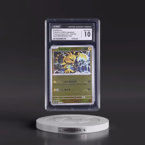 2023 Pokémon Sv2a-Pokémon 151 #125 Electabuzz - Reverse Holo (CGC 10 GEM MINT)