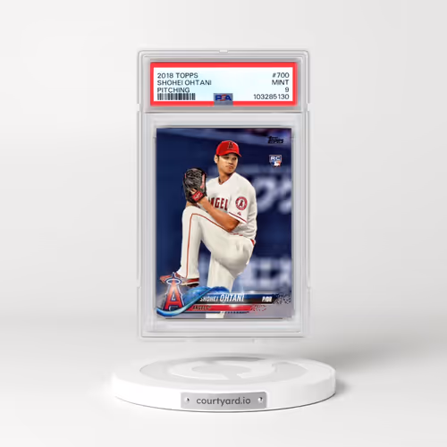 2018 Topps #700 Shohei Ohtani - Pitching (PSA 9 MINT)