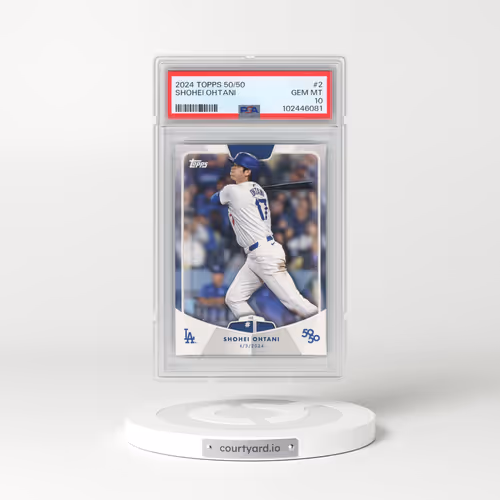 2024 Topps 50/50 Shohei Ohtani #2 Shohei Ohtani (PSA 10 GEM MINT)